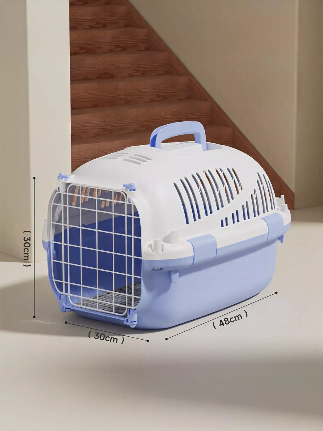 Portable Ventilated Pet Carrier Travel Cage