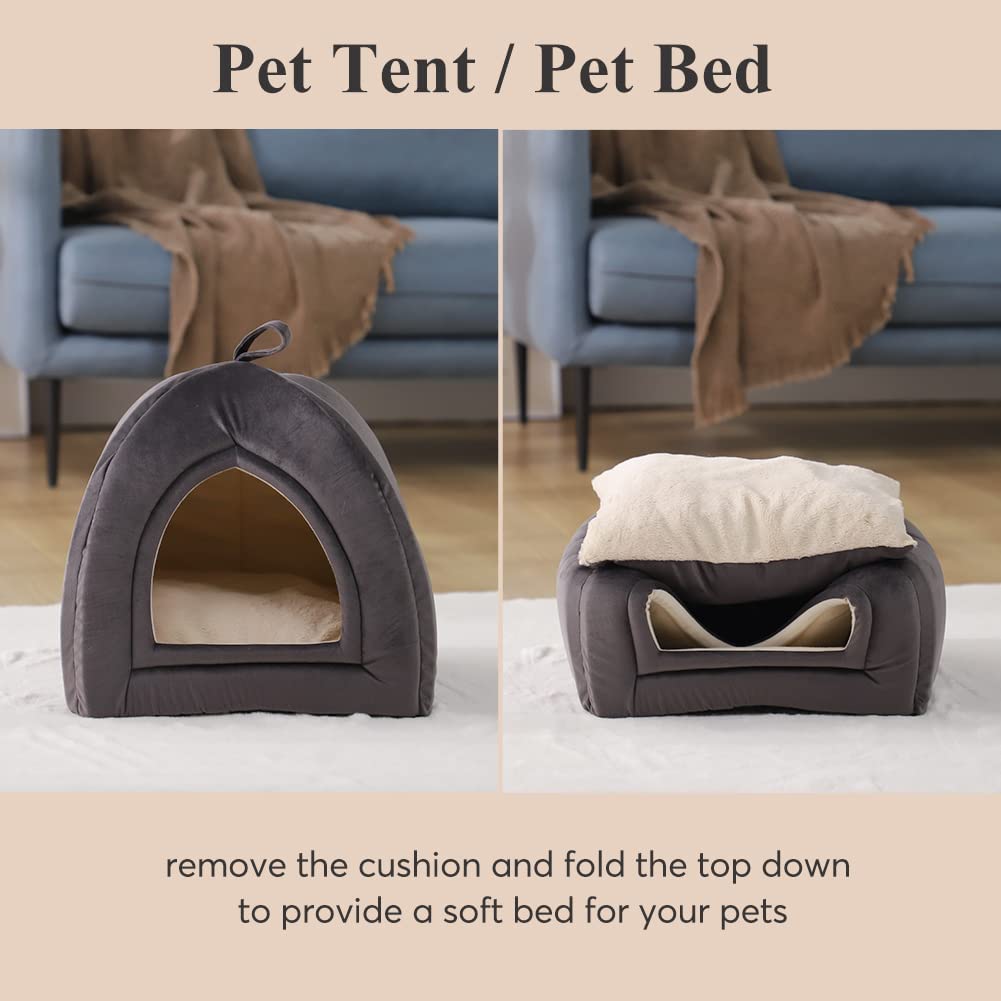 Kasentex Soft Cat Bed - Cozy Pet Bed Cushion