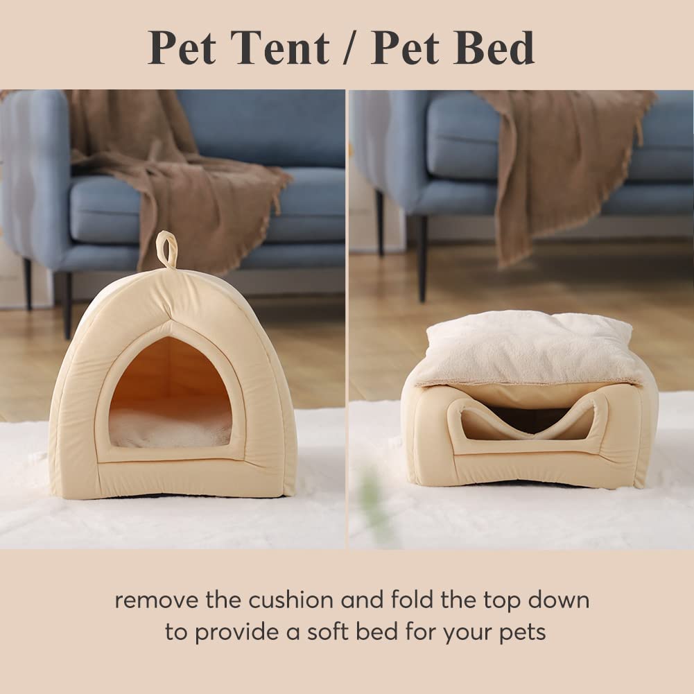 Kasentex Soft Cat Bed - Cozy Pet Bed Cushion