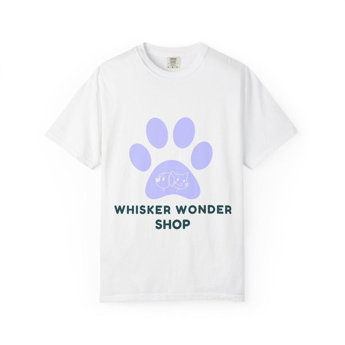 Whisker Wonder Shop Paw Logo T-Shirt