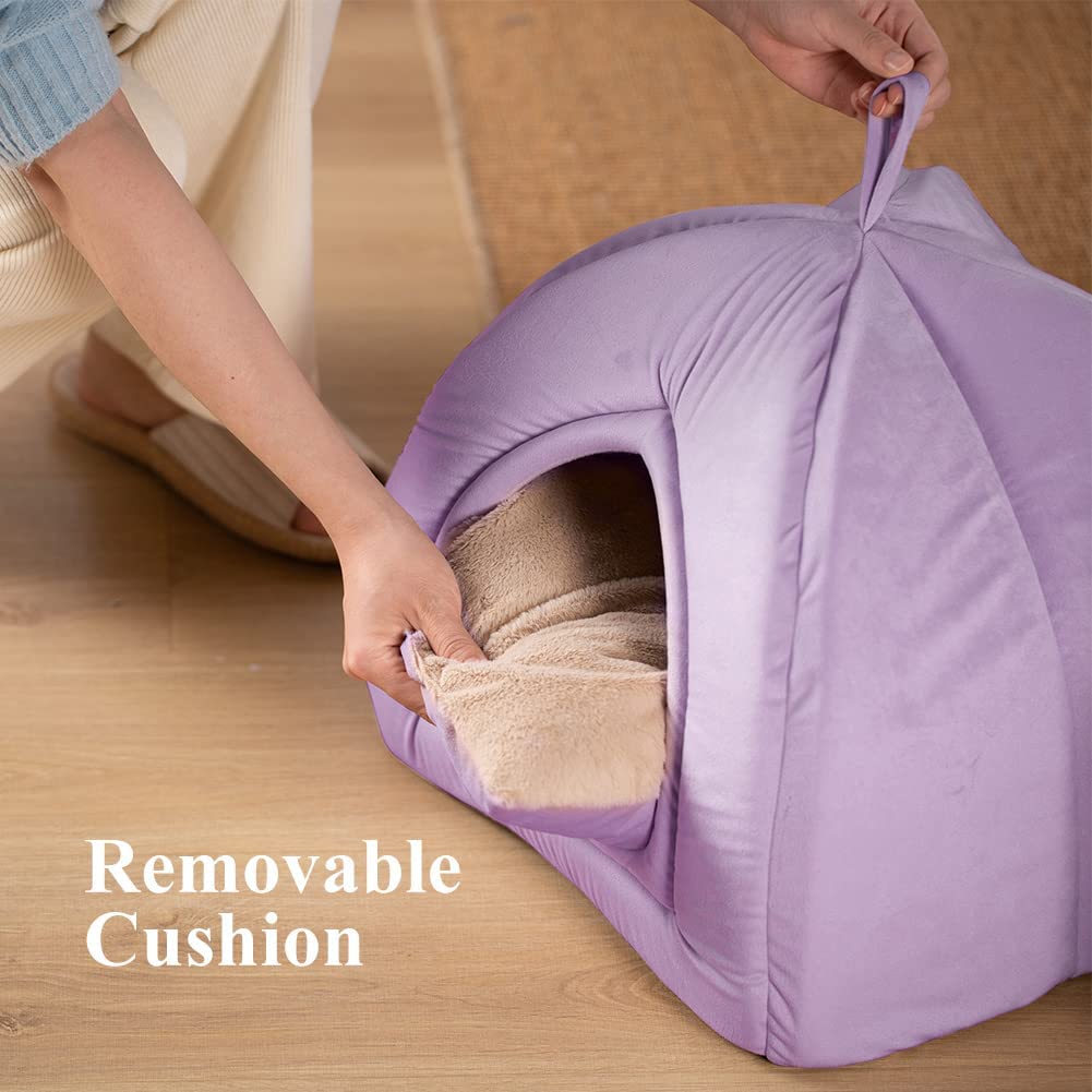 Kasentex Soft Cat Bed - Cozy Pet Bed Cushion