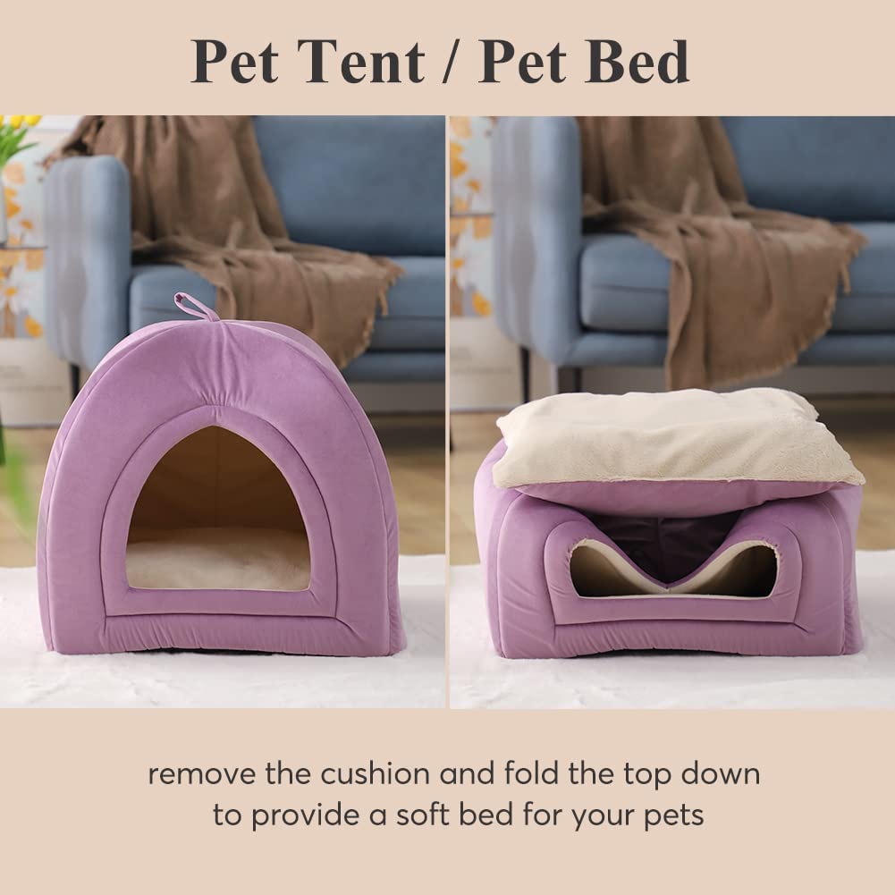Kasentex Soft Cat Bed - Cozy Pet Bed Cushion
