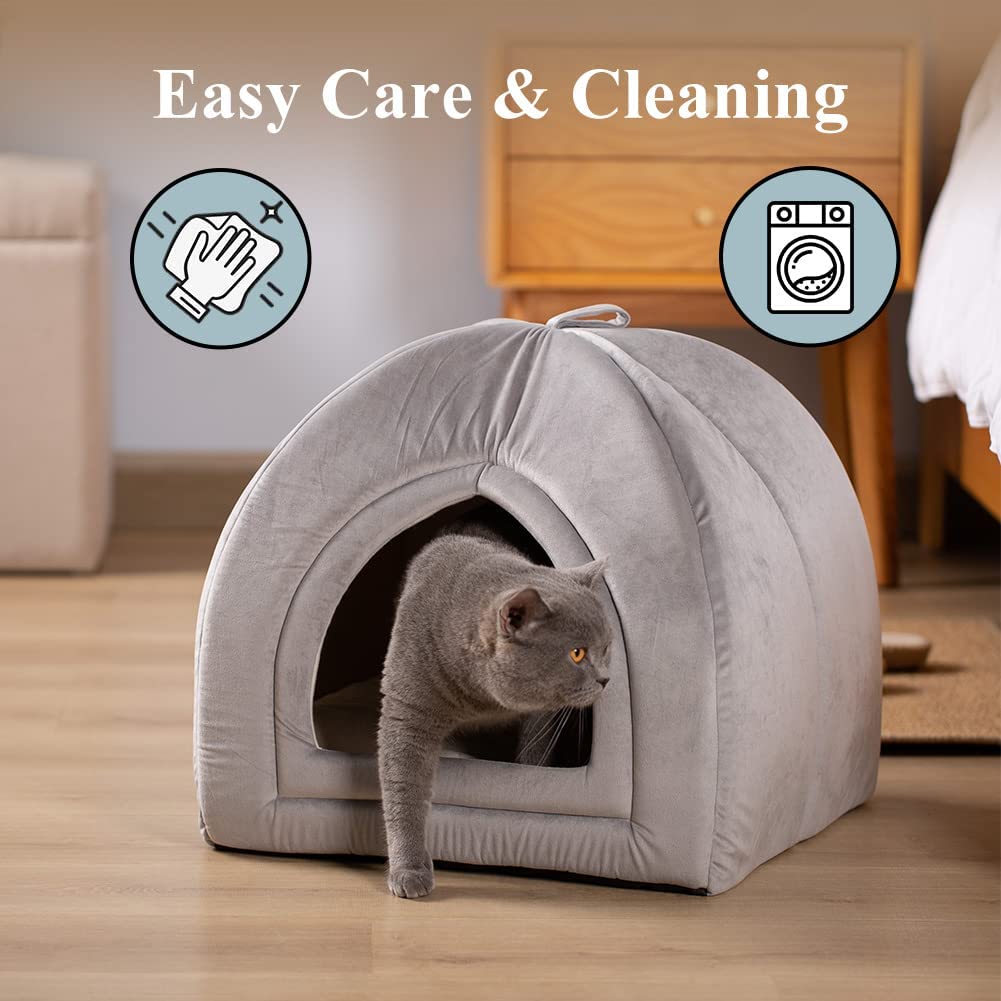 Kasentex Soft Cat Bed - Cozy Pet Bed Cushion