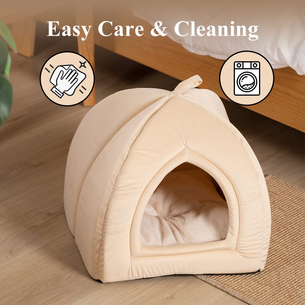 Kasentex Soft Cat Bed - Cozy Pet Bed Cushion