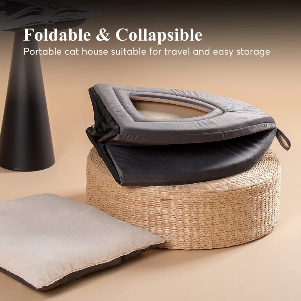 Kasentex Soft Cat Bed - Cozy Pet Bed Cushion