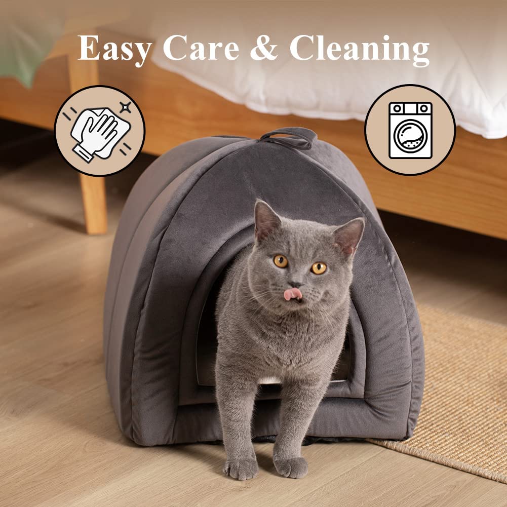 Kasentex Soft Cat Bed - Cozy Pet Bed Cushion