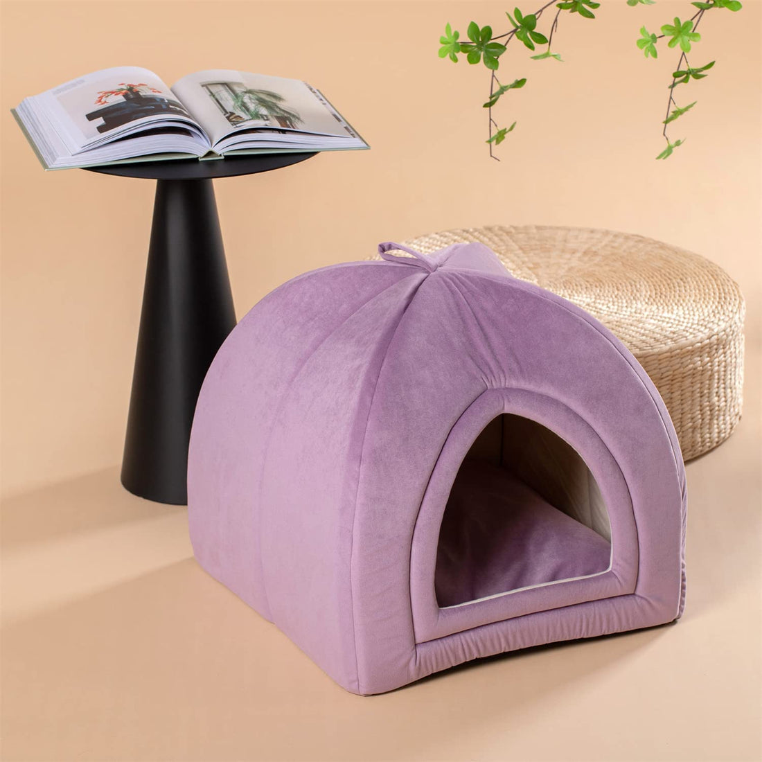 Kasentex Soft Cat Bed - Cozy Pet Bed Cushion