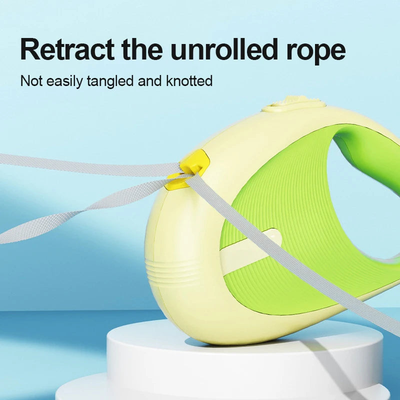 3M Retractable Pet Leash | Durable Nylon Walking Lead