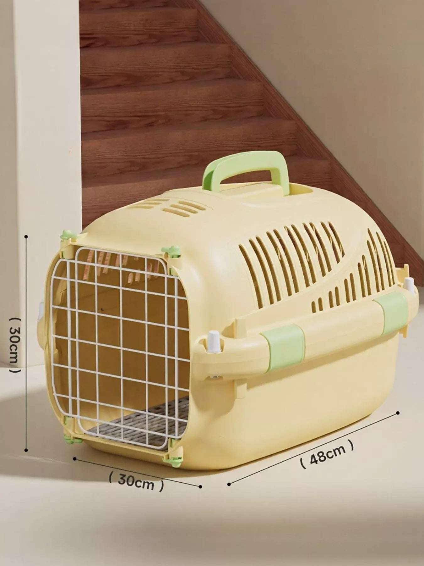 Portable Ventilated Pet Carrier Travel Cage