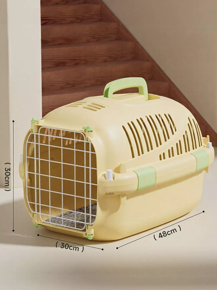 Portable Ventilated Pet Carrier Travel Cage