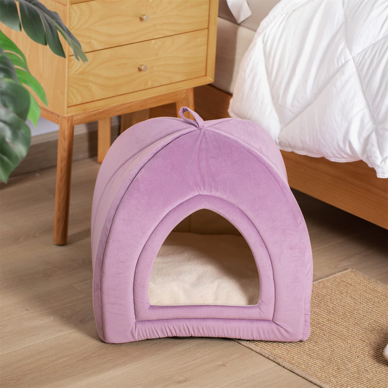 Kasentex Soft Cat Bed - Cozy Pet Bed Cushion