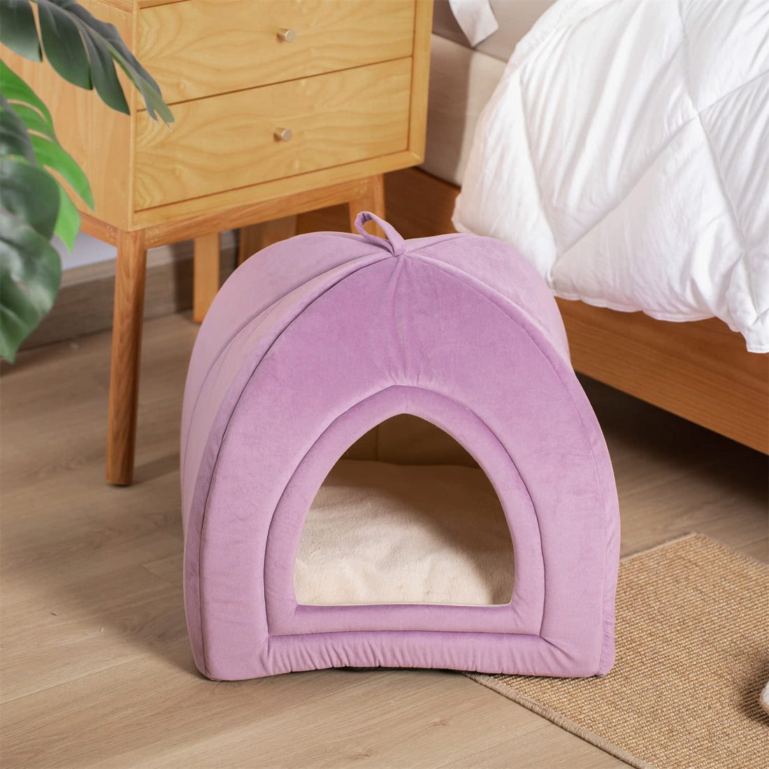 Kasentex Soft Cat Bed - Cozy Pet Bed Cushion