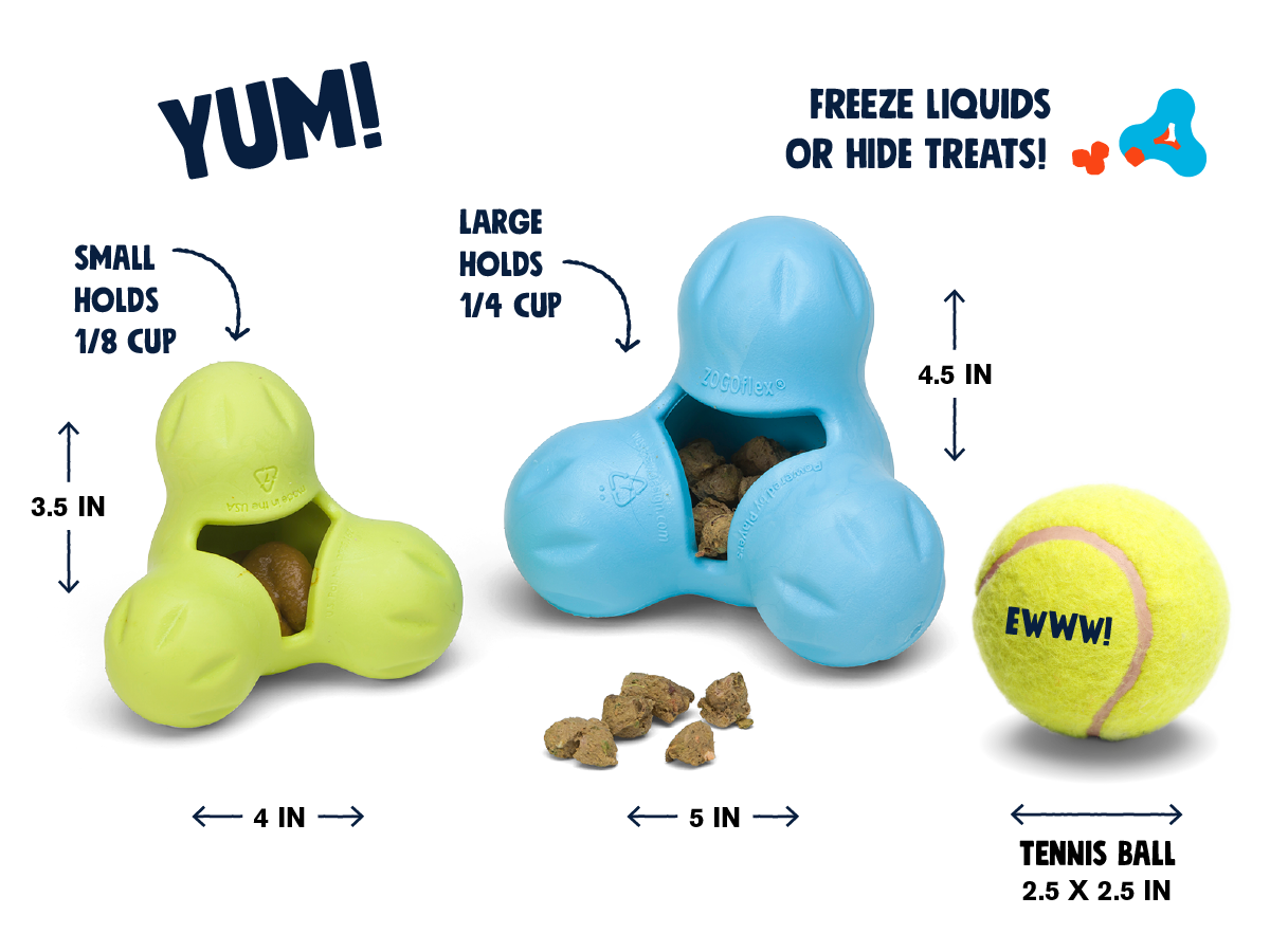 Tux Durable Treat Dispensing Dog Toy