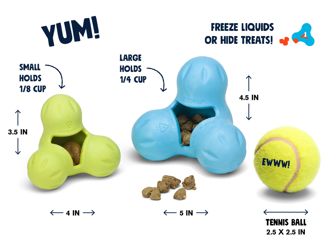 Tux Durable Treat Dispensing Dog Toy
