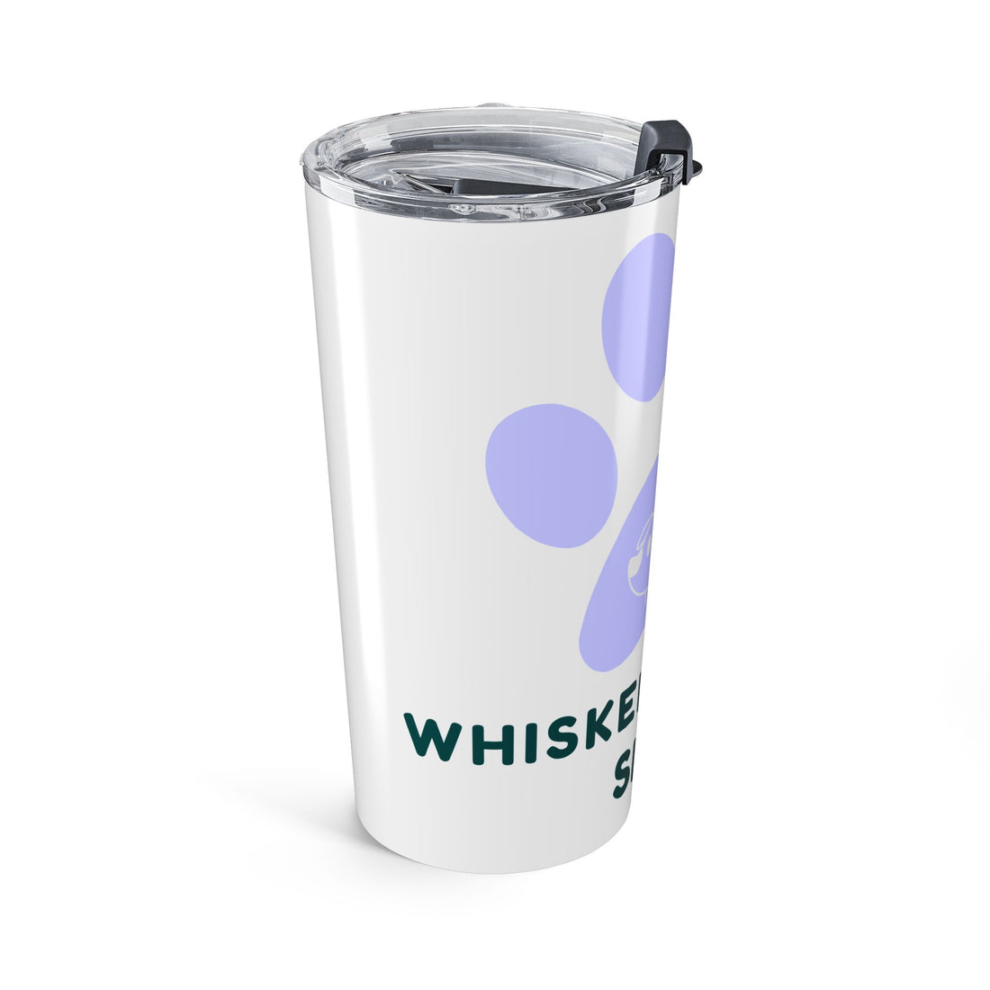 20oz Cat Paw Tumbler — Cute Pet Lover Travel Mug