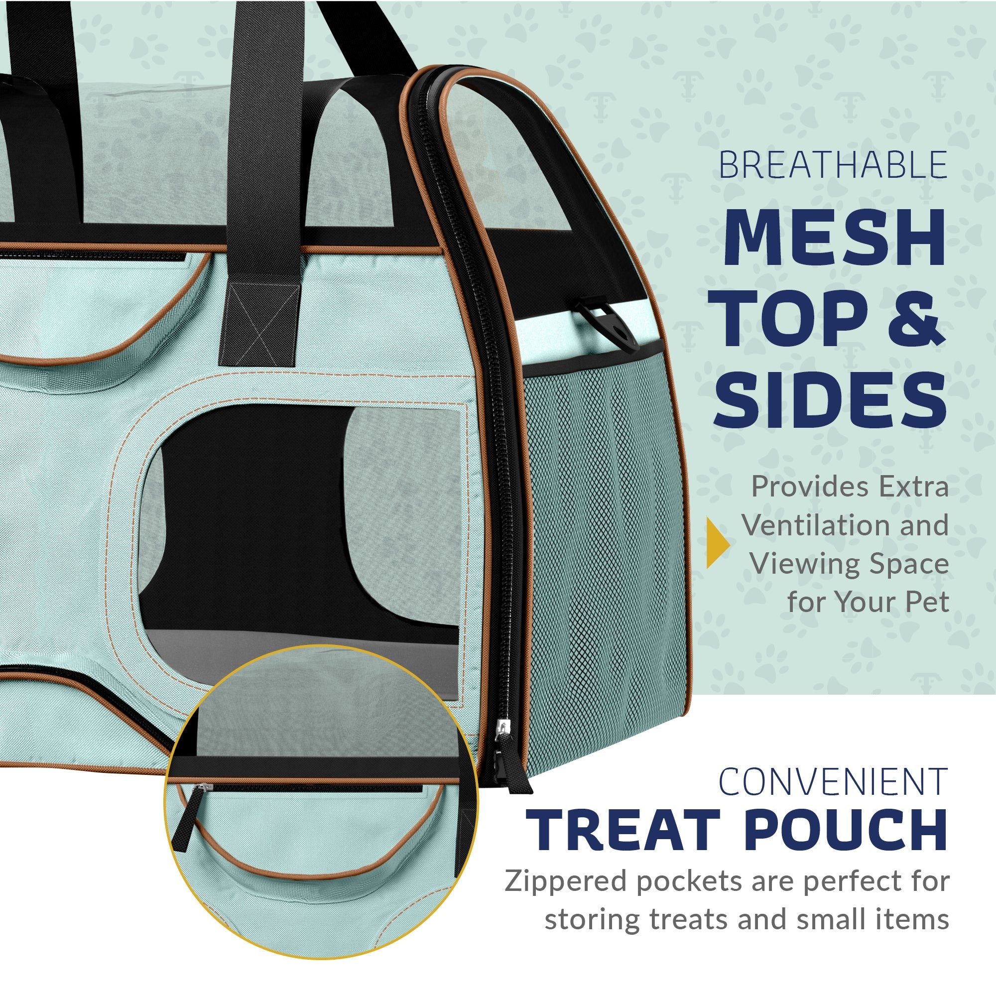Luxury Rider Pet Carrier | Rolling Travel Carrier with Wheels