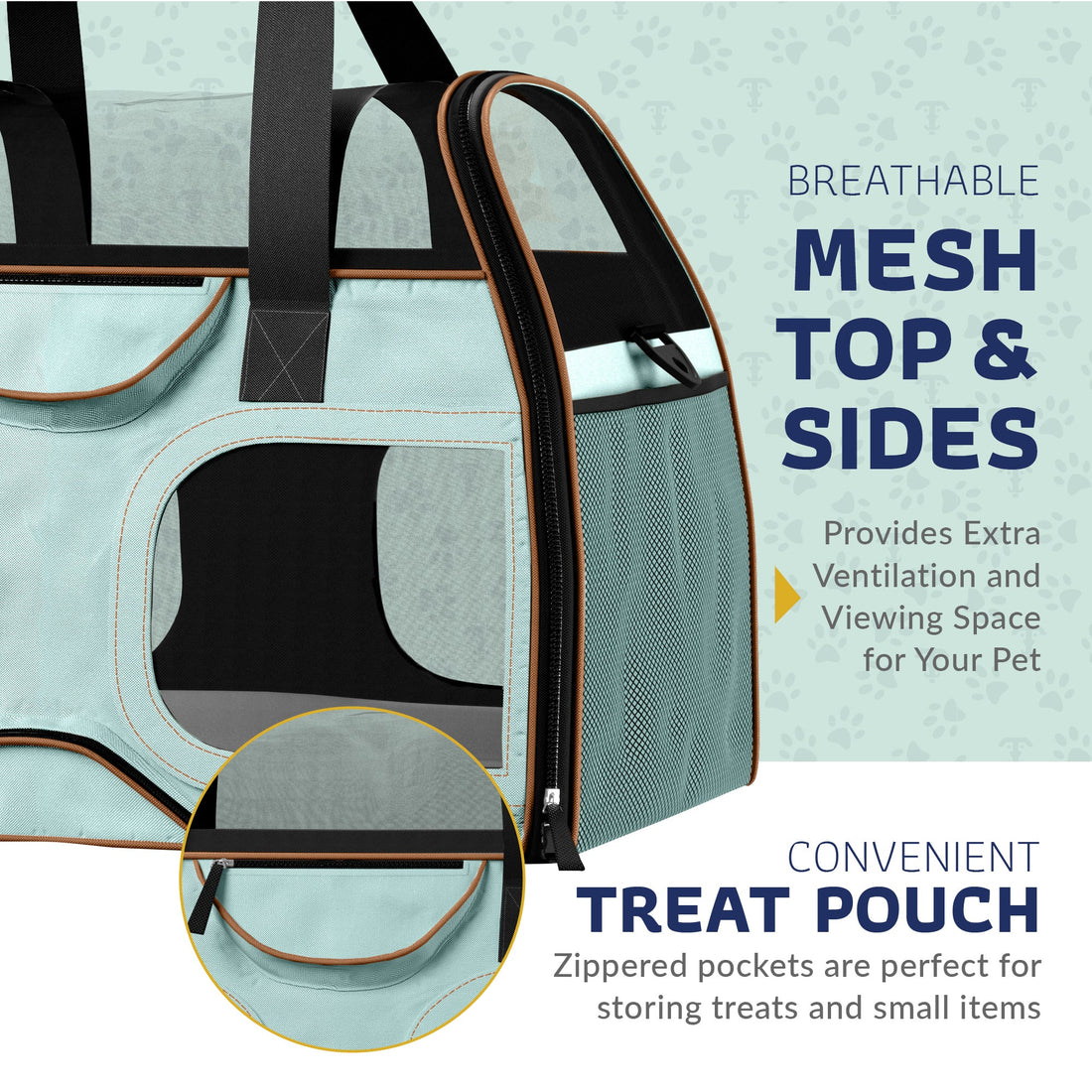 Luxury Rider Pet Carrier | Rolling Travel Carrier with Wheels