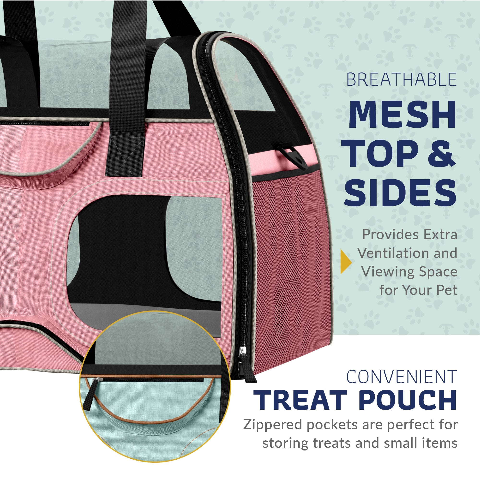 Luxury Rider Pet Carrier | Rolling Travel Carrier with Wheels