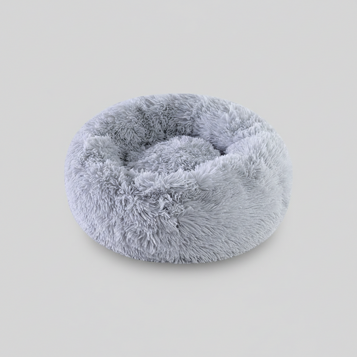 Plush Donut Comfort Pet Bed