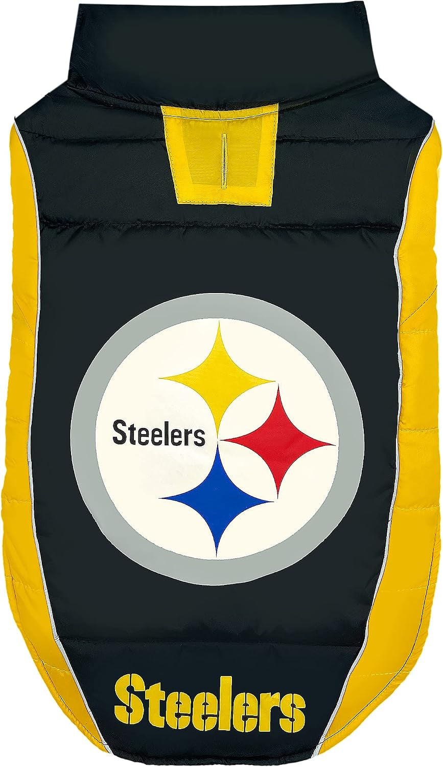 NFL Puffer Vest for Dogs & Cats – All Teams, XS–3XL