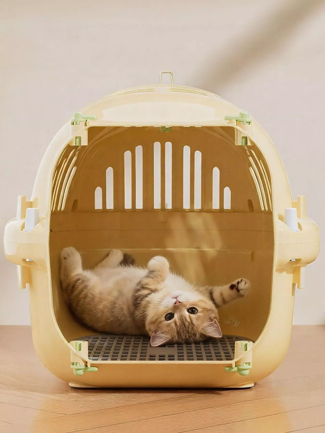 Portable Ventilated Pet Carrier Travel Cage