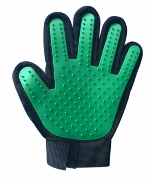 Silicone Pet Grooming Gloves – Deshedding & Massage