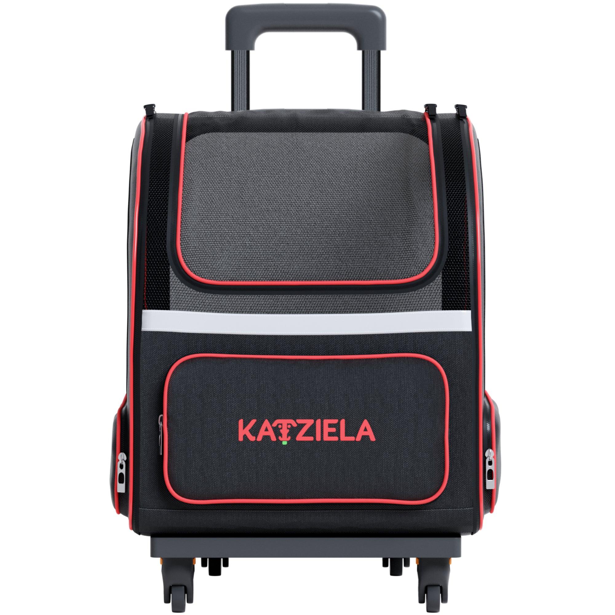 Hybrid Pet Backpack with Wheels | Rolling Travel Carrier