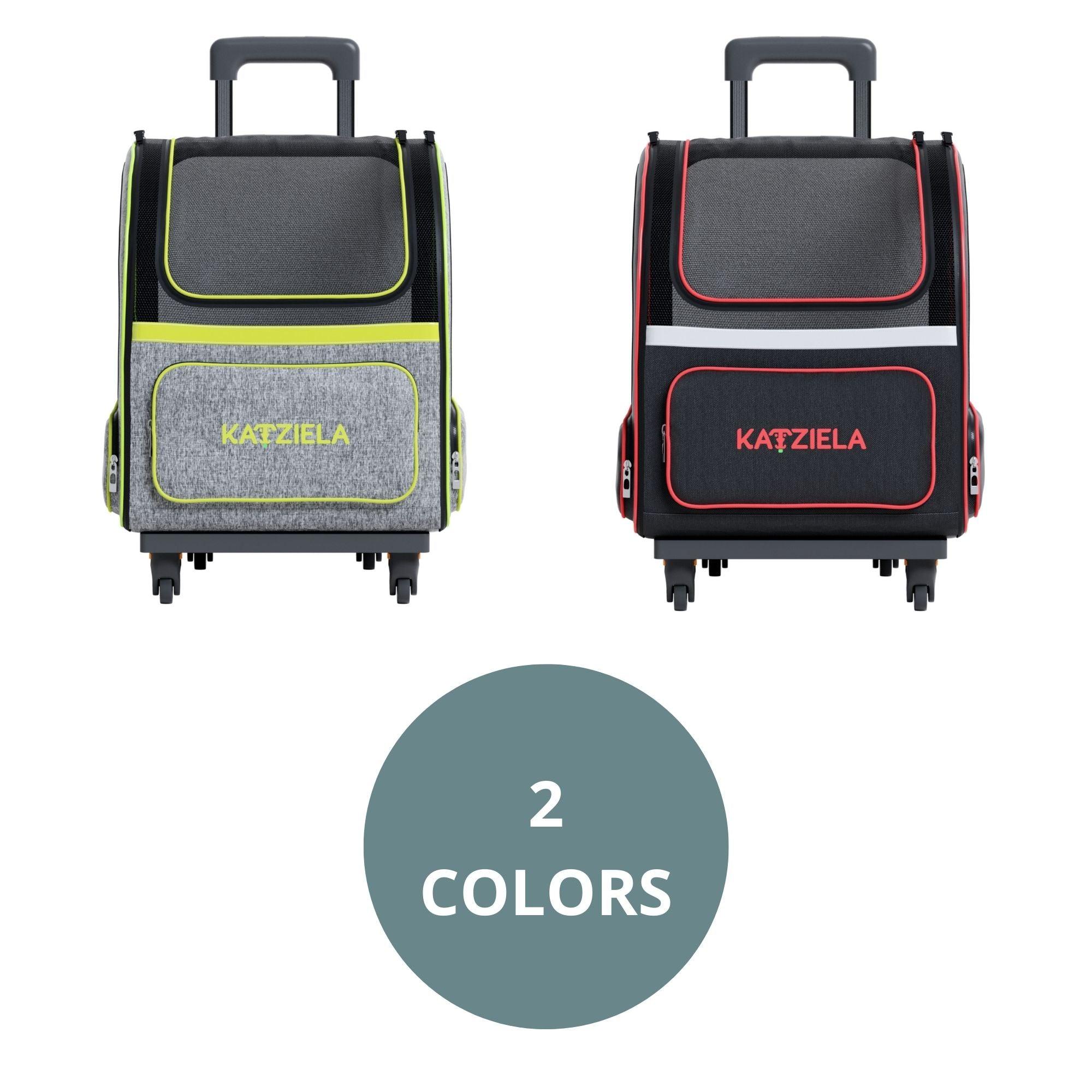 Hybrid Pet Backpack with Wheels | Rolling Travel Carrier