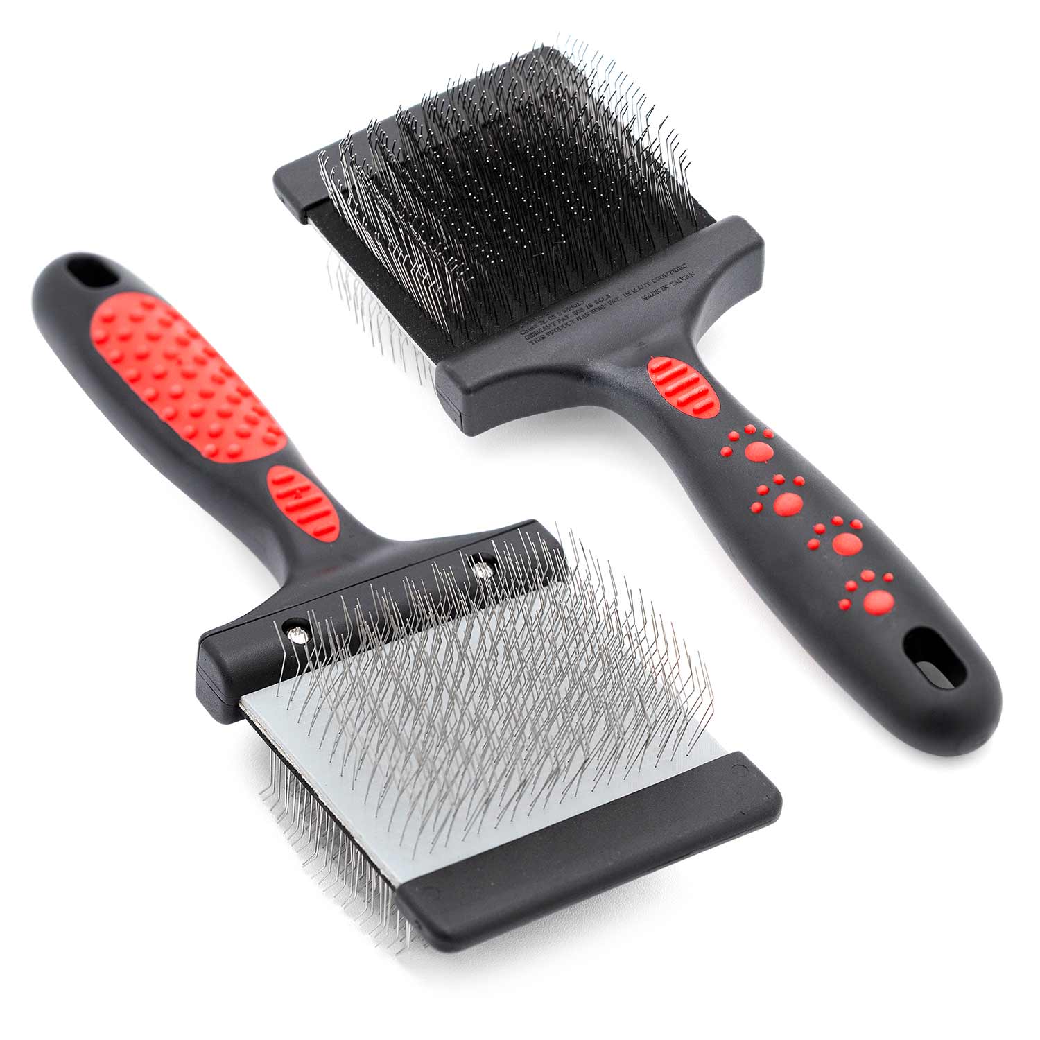 Double-Sided Flex Head Pet Grooming Slicker Brush