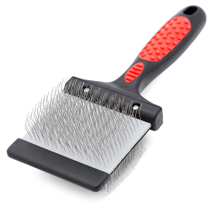 Double-Sided Flex Head Pet Grooming Slicker Brush