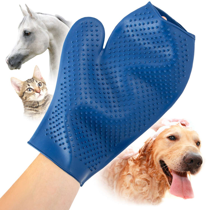 GROOMIT - Rubber Grooming Glove for Animals