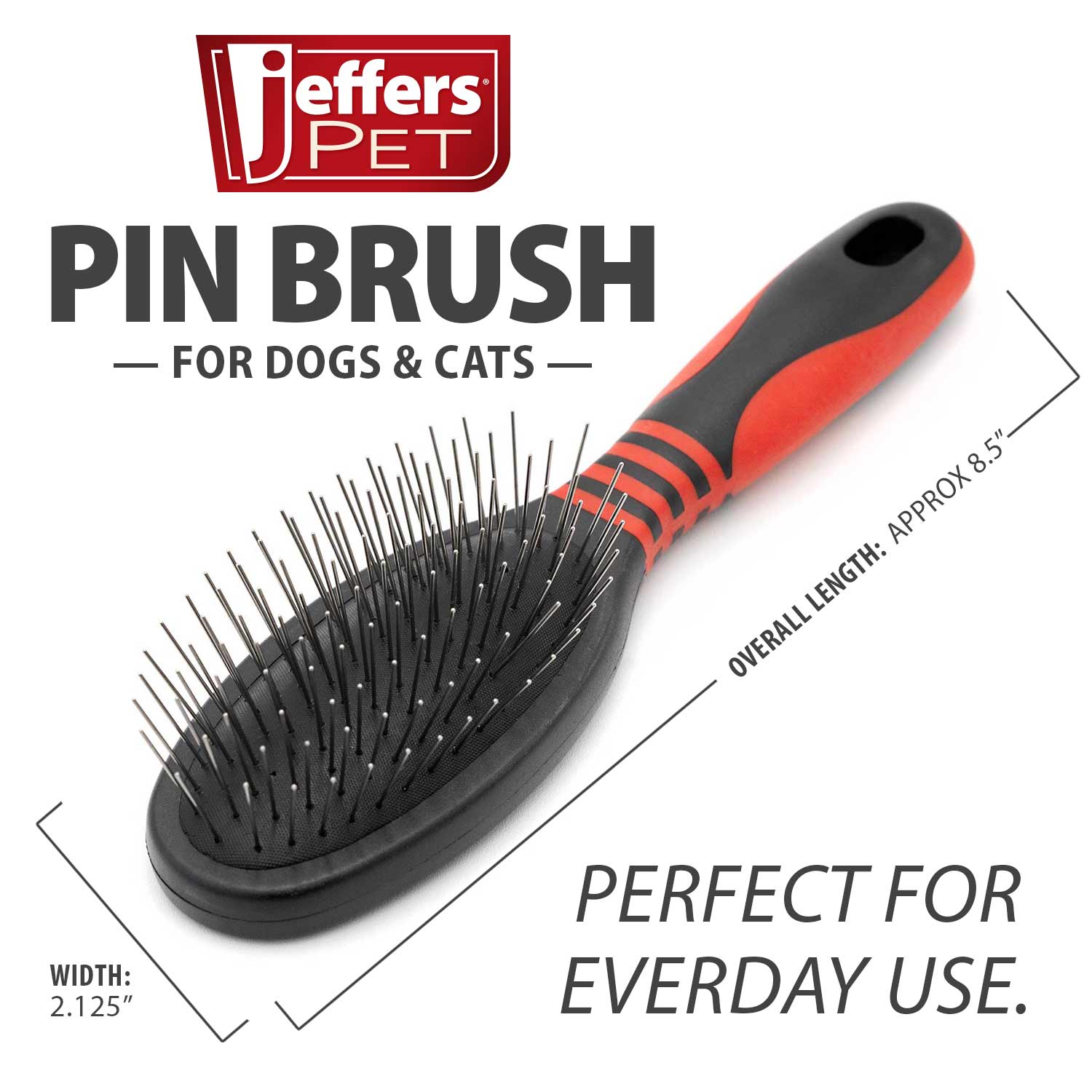 Pin Brush for Pet Grooming