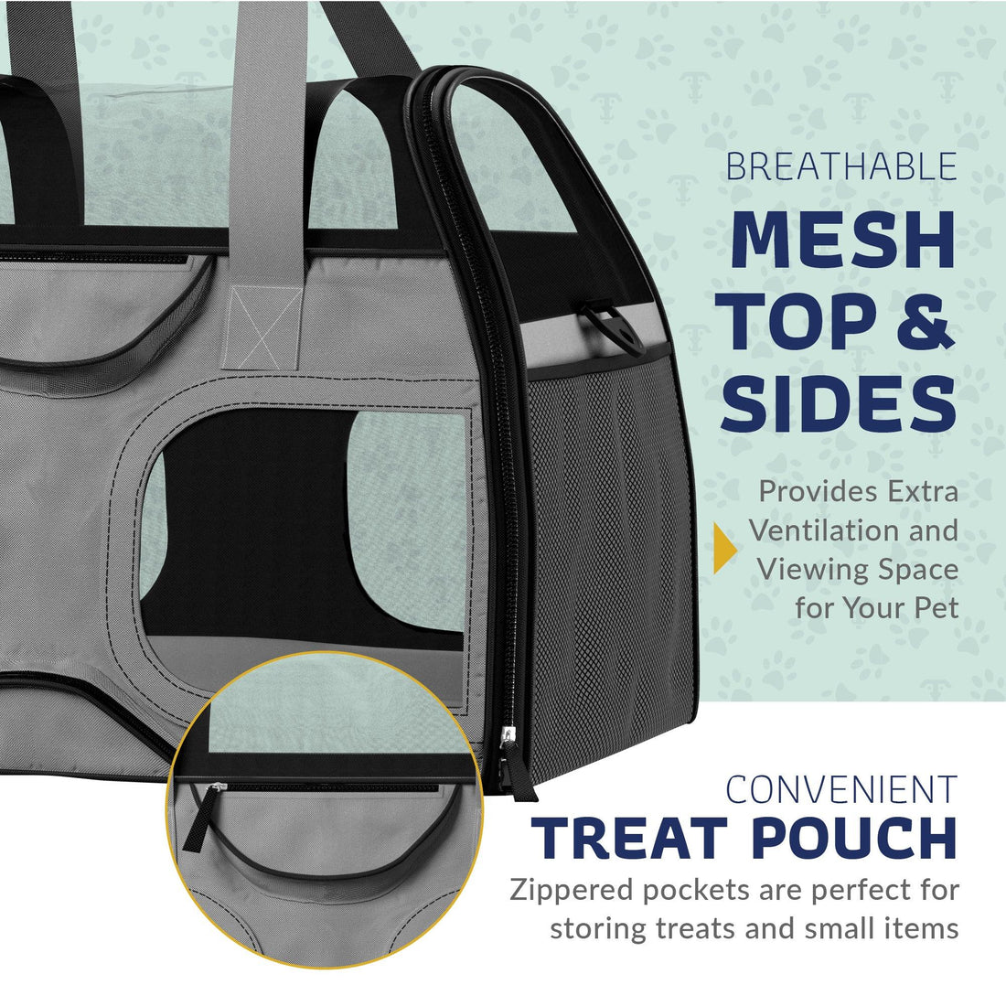 Luxury Rider Pet Carrier | Rolling Travel Carrier with Wheels