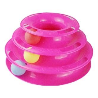 Interactive Cat Toy Set | Track Tower & Motion Fish Toys