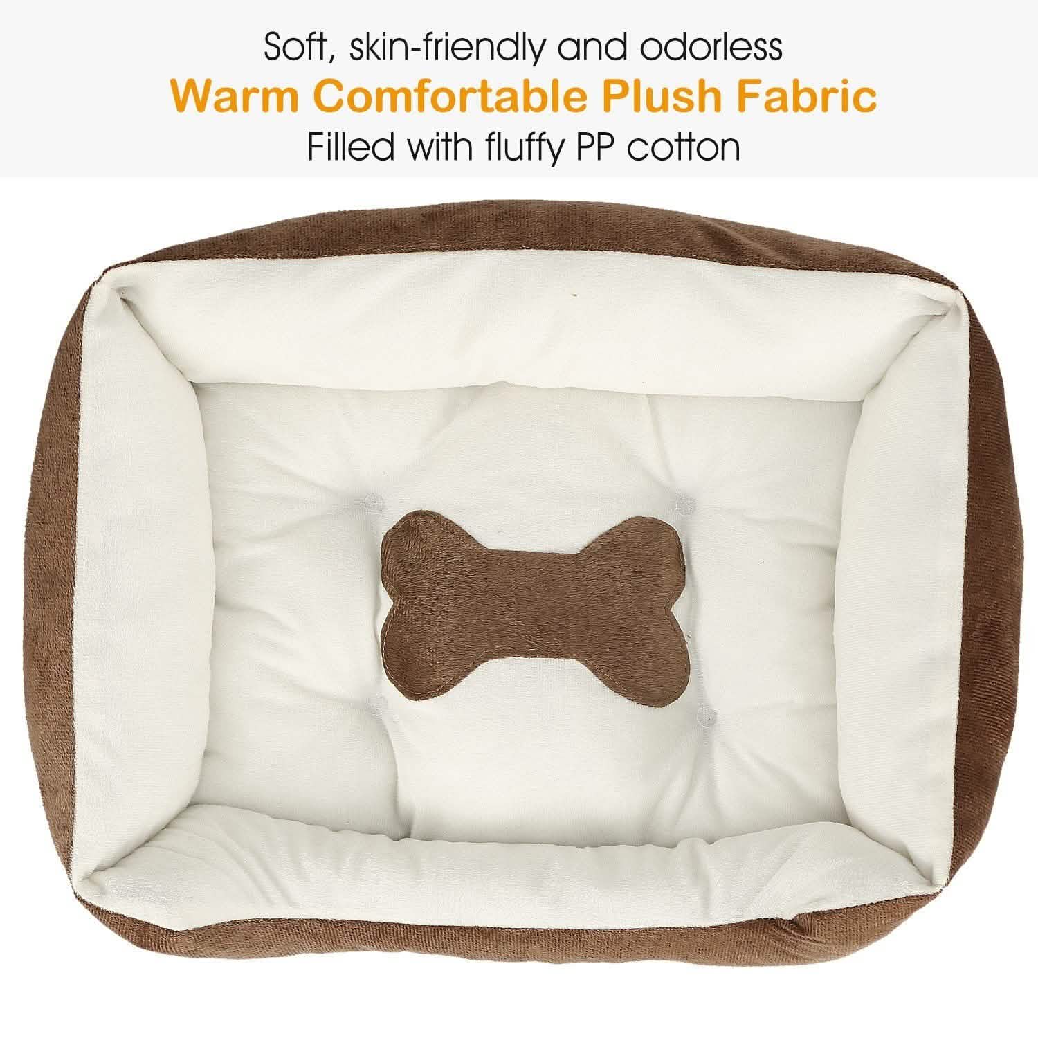 Soft Warm Fleece Dog Bed | Cozy Pet Sleeping Mat