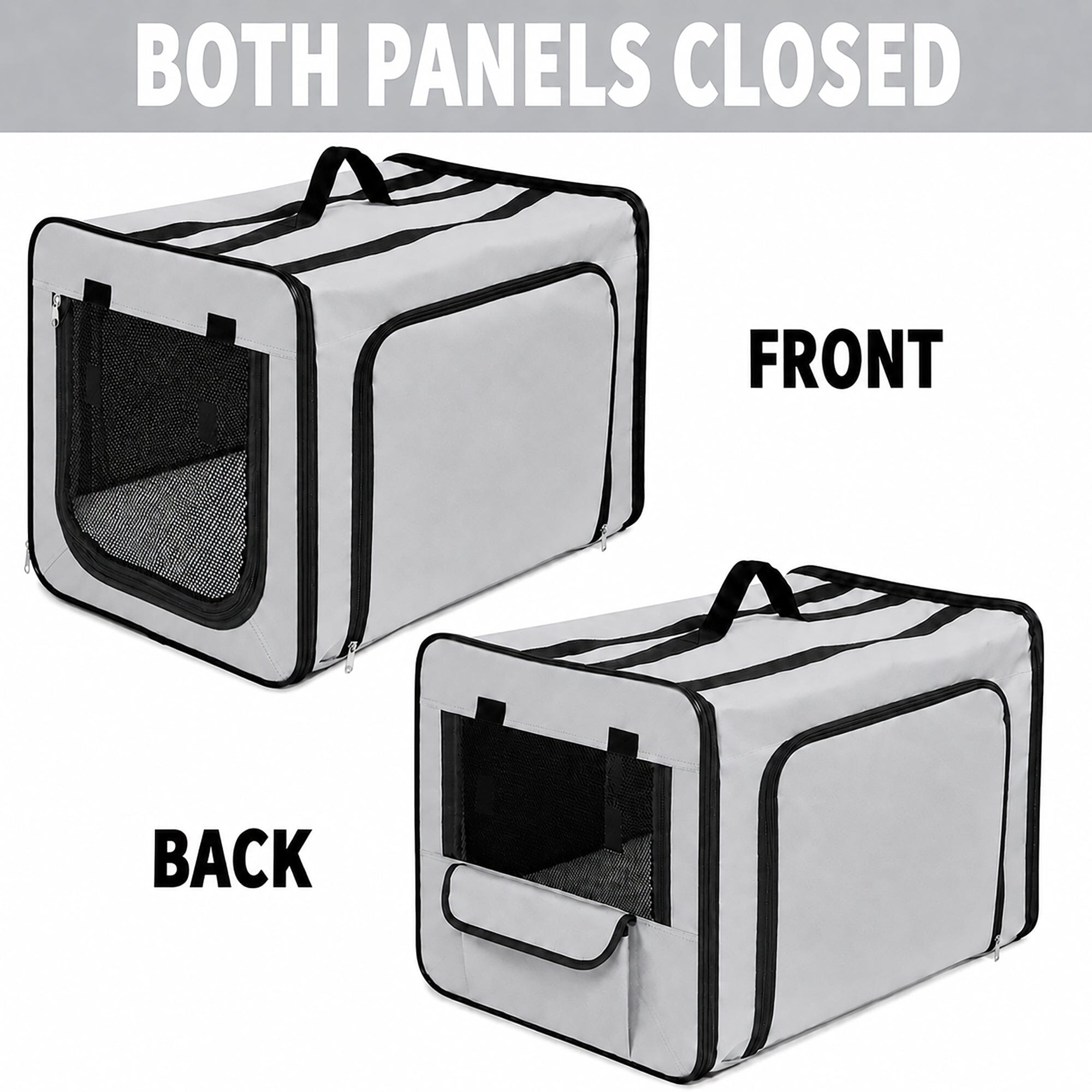 Expandable Folding Pet Crate | Lightweight Dog Carrier House