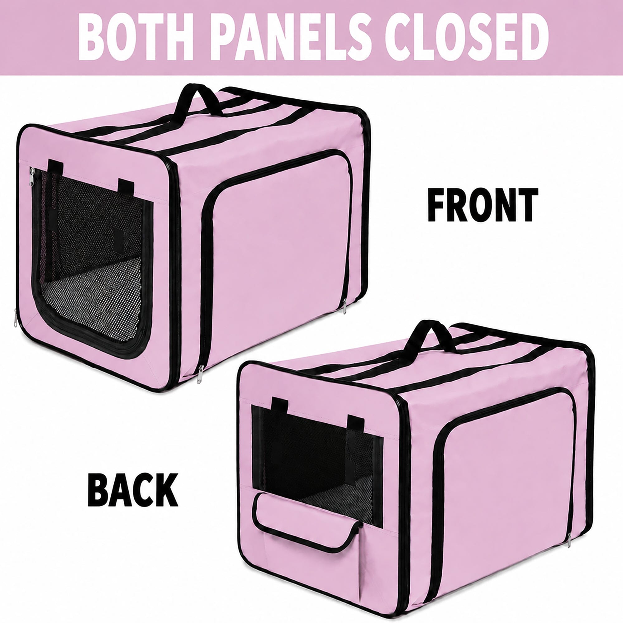Expandable Folding Pet Crate | Lightweight Dog Carrier House