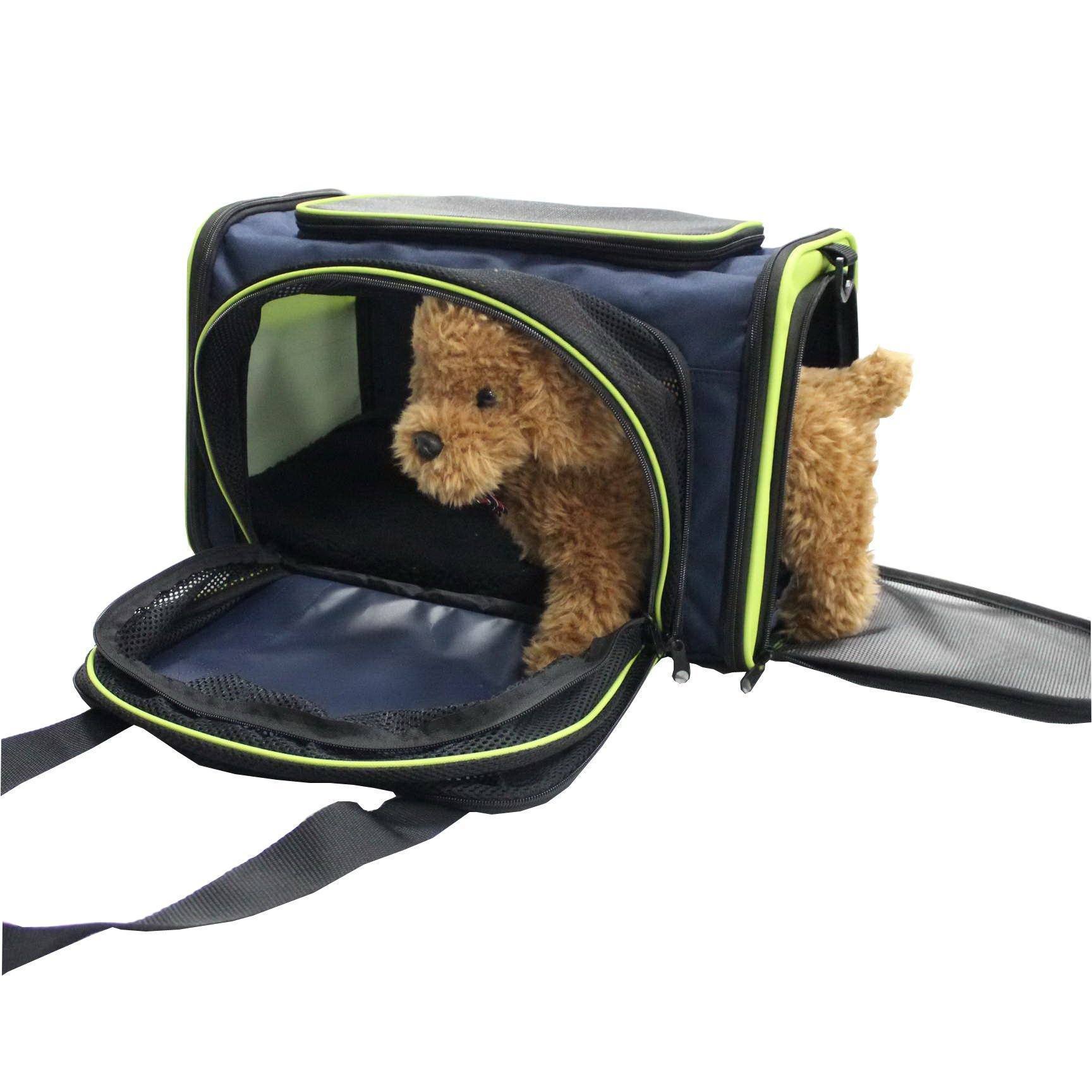 Roomeo Airline-Approved Expandable Pet Carrier | Folding Travel Crate