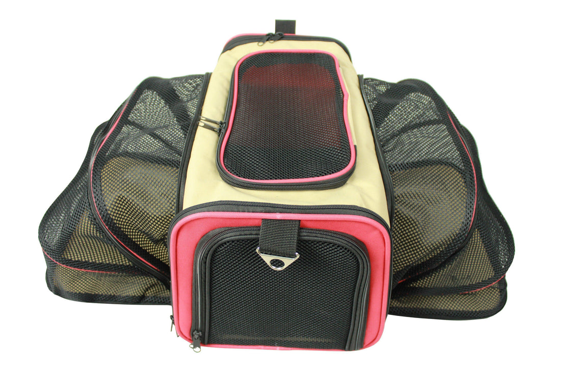 Roomeo Airline-Approved Expandable Pet Carrier | Folding Travel Crate