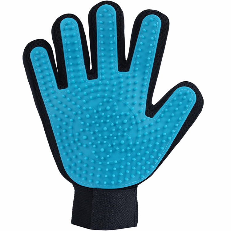 Silicone Pet Grooming Gloves – Deshedding & Massage