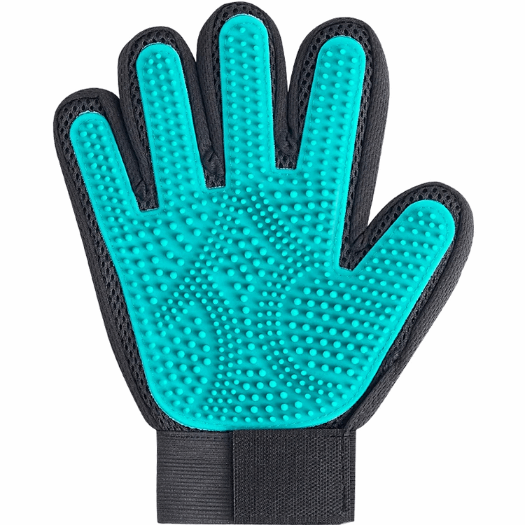 Silicone Pet Grooming Gloves – Deshedding & Massage