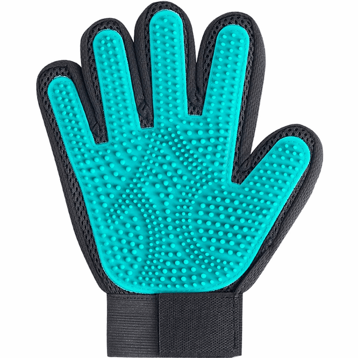Silicone Pet Grooming Gloves – Deshedding & Massage